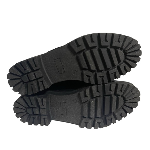 SERRA Putian Black Combat Ankle Slip on Boots Size 9 - Picture 9 of 9